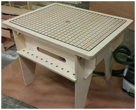 vacuum table for woodworking